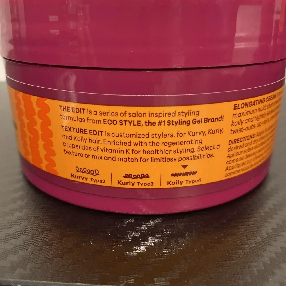 ECO TEXTURE‎ EDIT KOILY DEFINE ELONGATING CREAM - 6oz